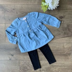 Baby Girls Outfit Set - 18 Months